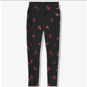 Victoria’s Secret Pink Cherry Leggings Size Medium